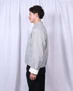 Shep Jacket / Pinstripe Linen