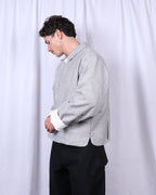Shep Jacket / Pinstripe Linen
