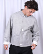 Shep Jacket / Pinstripe Linen